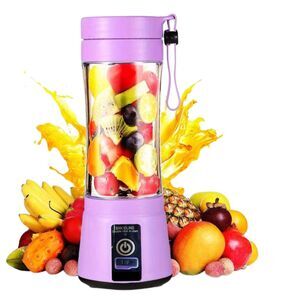 Purple Portable Personal Blender,Mini‎ Juicer Cup Smoothie Maker ,USB Charger